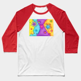 Pantone Pride Stars Baseball T-Shirt